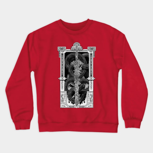 Blasphemous Recusants Crewneck Sweatshirt by WOVENPIXLS